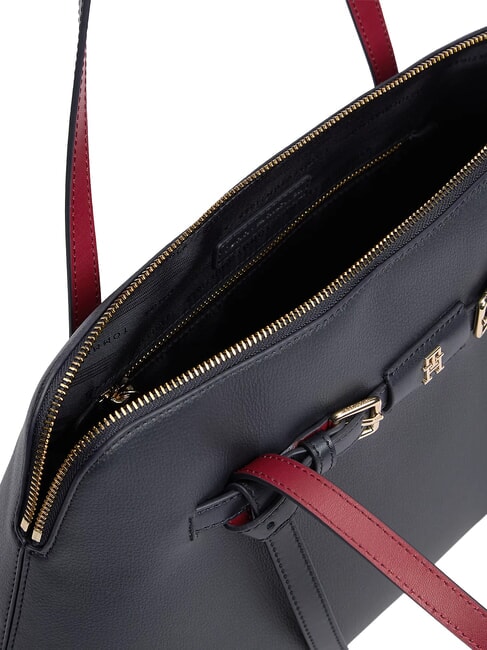 TH BUCKLE bolso de hombro espacio azul - Bolsos Mujer