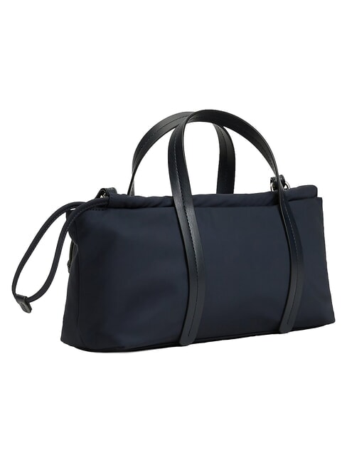 TH SOFT NYLON Bolso de mano con correa para el hombro. espacio azul - Bolsos Mujer