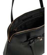TOMMY HILFIGER TH BUCKLE bolso de hombro negro - Bolsos Mujer - 4