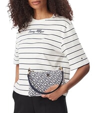 TOMMY HILFIGER TH JACQUARD Bolso de hombro espacio azul - Bolsos Mujer - 2