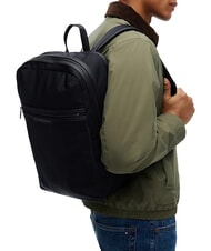 TOMMY HILFIGER TH NYLON Mochila con bolsillo frontal negro - Mochilas Escuela & Tiempo Libre - 2