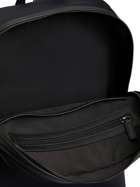 TH NYLON Mochila con bolsillo frontal negro - Mochilas Escuela & Tiempo Libre