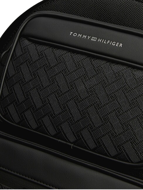 TH MODERN Mochila con doble bolsillo frontal negro - Mochilas Escuela & Tiempo Libre
