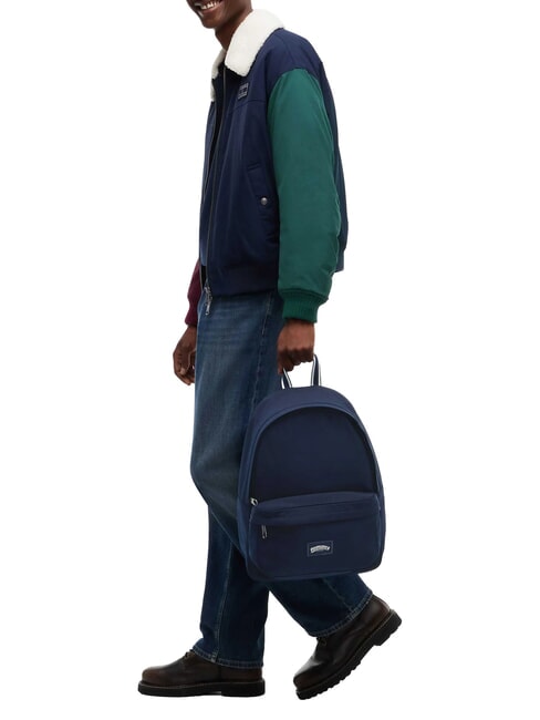 TJM COLLEGIATE Mochila con bolsillo frontal noche oscura azul marino - Mochilas Escuela & Tiempo Libre