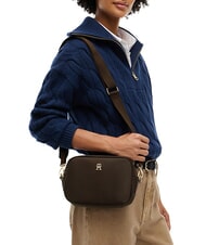 TOMMY HILFIGER POPETTE Mini bolso de hombro para c&aacute;mara fondant marr&oacute;n - Bolsos Mujer - 2