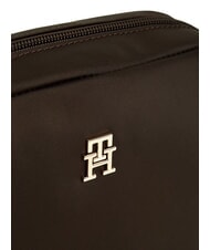 TOMMY HILFIGER POPETTE Mini bolso de hombro para c&aacute;mara fondant marr&oacute;n - Bolsos Mujer - 5