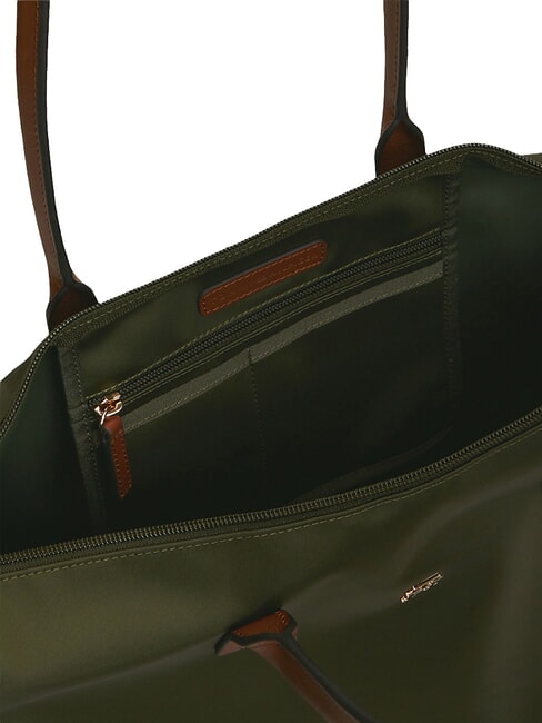 POPETTE Bolsa de la compra aceituna oscura - Bolsos Mujer