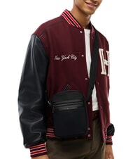 TOMMY HILFIGER TH NYLON Bolso con bolsillo delantero negro - Bandoleras Hombre - 2