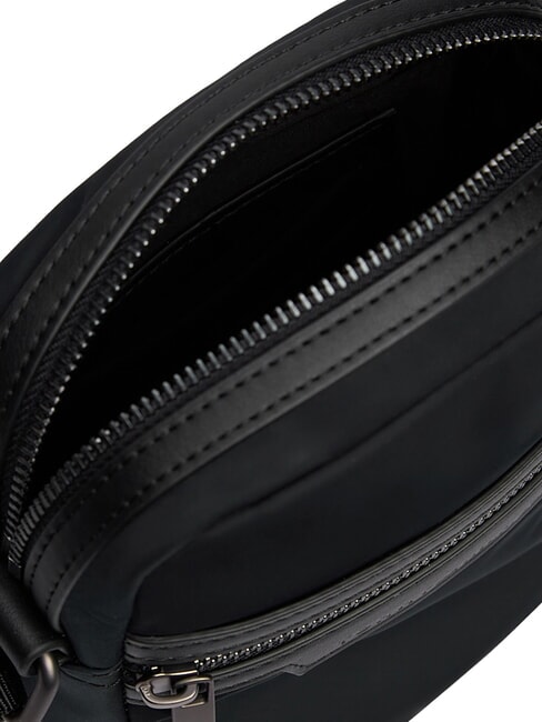 TH NYLON Bolso con bolsillo delantero negro - Bandoleras Hombre
