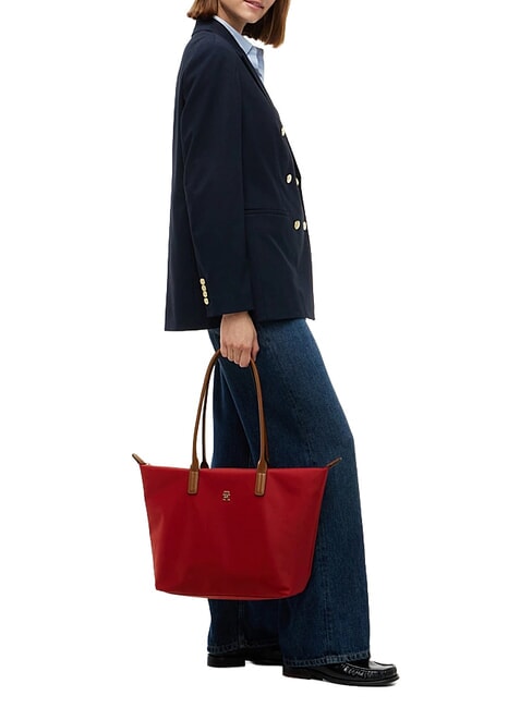 POPETTE Bolsa de la compra rojo oto&ntilde;al - Bolsos Mujer