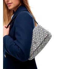 TOMMY HILFIGER TH JACQUARD Bolso de hombro espacio azul - Bolsos Mujer - 2