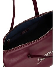 TOMMY HILFIGER TJW BOLD SCRIPT bolso de hombro marr&oacute;n palo de rosa - Bolsos Mujer - 5