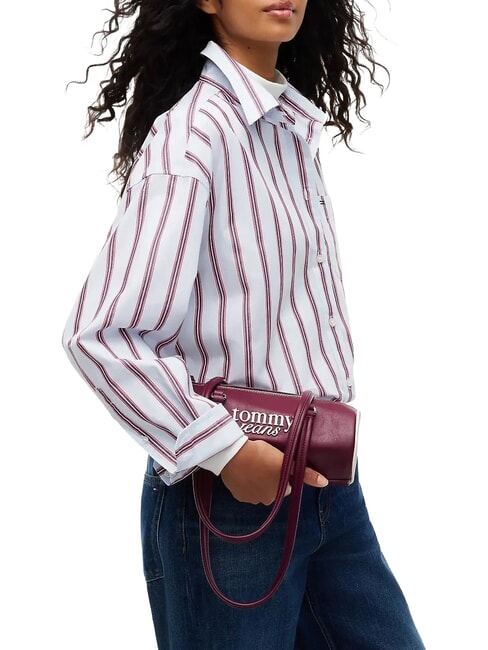 TJW BOLD SCRIPT Bolso de hombro con doble asa. marr&oacute;n palo de rosa - Bolsos Mujer