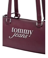TOMMY HILFIGER TJW BOLD SCRIPT Bolso de hombro con doble asa. marr&oacute;n palo de rosa - Bolsos Mujer - 4