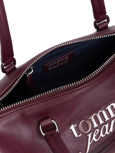 TJW BOLD SCRIPT Bolso de hombro con doble asa. marr&oacute;n palo de rosa - Bolsos Mujer