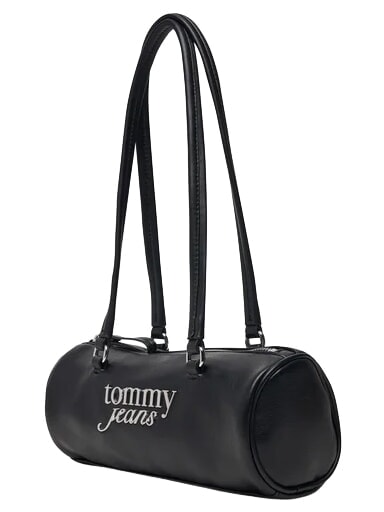 TJW BOLD SCRIPT Bolso de hombro con doble asa. negro - Bolsos Mujer