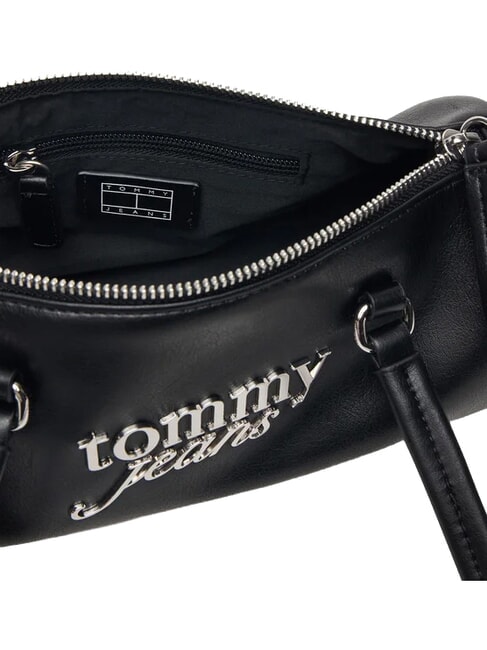 TJW BOLD SCRIPT Bolso de hombro con doble asa. negro - Bolsos Mujer