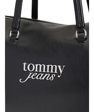 TOMMY HILFIGER TJW BOLD SCRIPT bolso de hombro negro - Bolsos Mujer - 4