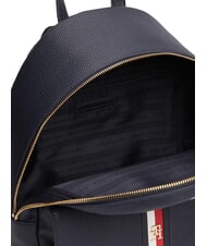 TOMMY HILFIGER TH CORP Mochila con bolsillo frontal espacio azul - Bolsos Mujer - 3