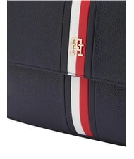 TOMMY HILFIGER TH CORP Mochila con bolsillo frontal espacio azul - Bolsos Mujer - 4