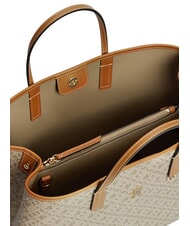 TOMMY HILFIGER TH MONOPLAY Bolso de mano con correa para el hombro. mezcla neutra - Bolsos Mujer - 4