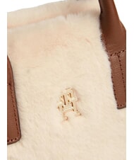 TOMMY HILFIGER POPETTE Bolso de mano con correa para el hombro. beige - Bolsos Mujer - 3