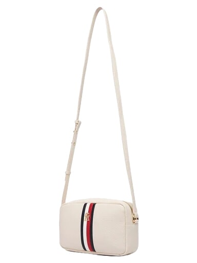 TH CORP Mini bolso de hombro para c&aacute;mara crema suave - Bolsos Mujer