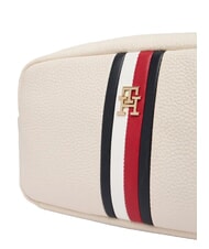 TOMMY HILFIGER TH CORP Mini bolso de hombro para c&aacute;mara crema suave - Bolsos Mujer - 5