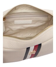 TOMMY HILFIGER TH CORP Mini bolso de hombro para c&aacute;mara crema suave - Bolsos Mujer - 6