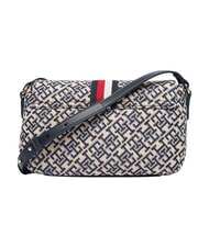 TOMMY HILFIGER TH JACQUARD Bolso de hombro espacio azul - Bolsos Mujer - 3