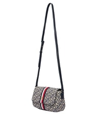 TOMMY HILFIGER TH JACQUARD Bolso de hombro espacio azul - Bolsos Mujer - 4