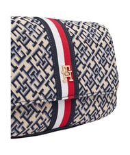 TOMMY HILFIGER TH JACQUARD Bolso de hombro espacio azul - Bolsos Mujer - 5