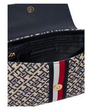 TOMMY HILFIGER TH JACQUARD Bolso de hombro espacio azul - Bolsos Mujer - 6