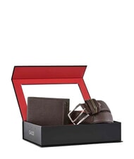 GAUD&Igrave; KIT Cartera y caja para cartera marron oscuro - Carteras Hombre - 2