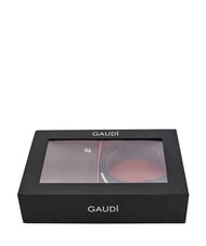 GAUD&Igrave; KIT Cartera y caja para cartera marron oscuro - Carteras Hombre - 3