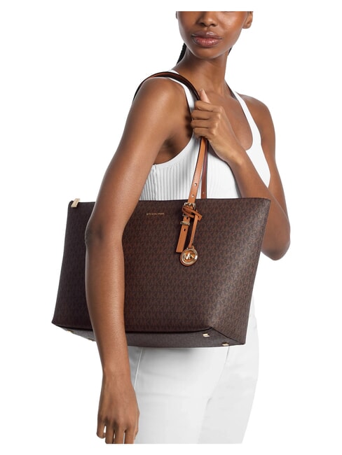 QUINN Bolsos de hombro con doble asa marr&oacute;n/bellota - Bolsos Mujer