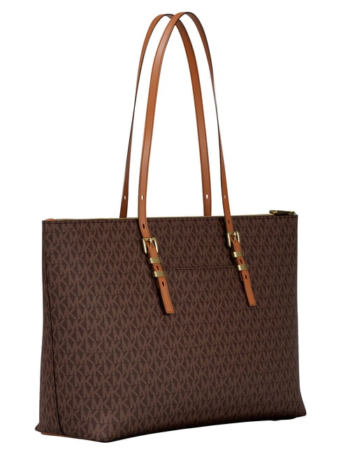 QUINN Bolsos de hombro con doble asa marr&oacute;n/bellota - Bolsos Mujer