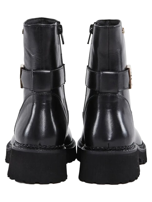 LESLEY Botines de piel NEGRO - Zapatos Mujer