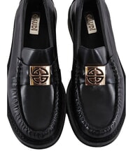 GAUD&Igrave; LUDMILLA mocasines de cuero NEGRO - Zapatos Mujer - 5