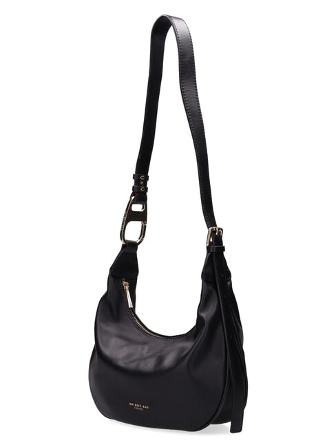 LEONIE Bolso de cuero nero - Bolsos Mujer