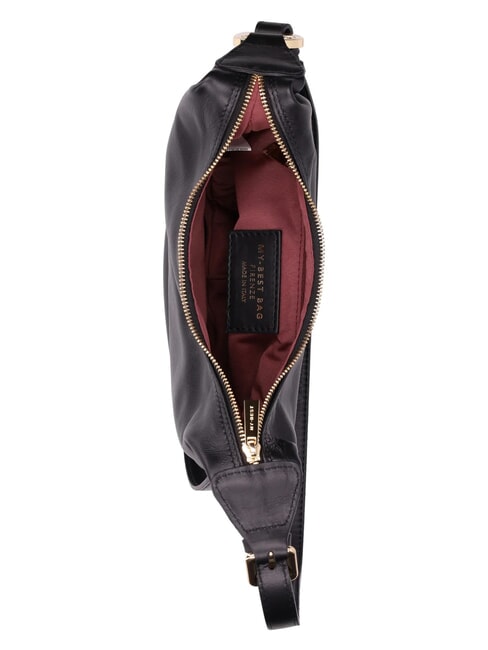 LEONIE Bolso de cuero nero - Bolsos Mujer