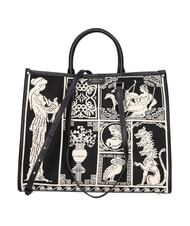 MY BEST BAG ATENA AGORA Bolsa de triple portabilidad black/white - Bolsos Mujer - 3