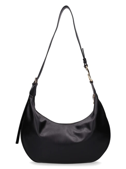 LEONIE Bolso hobo de cuero nero - Bolsos Mujer