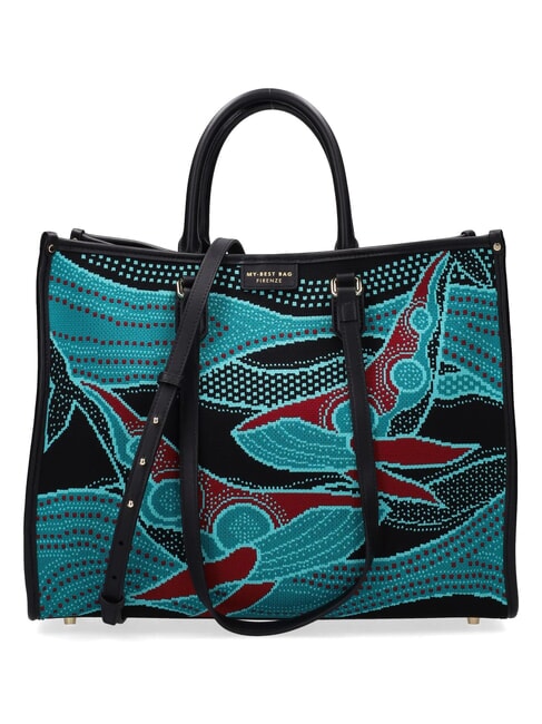 ATENA BIOSPHERE Bolsa de triple portabilidad whales - Bolsos Mujer