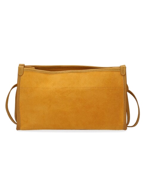 DIVA SCAMOSCIATO Bolso de hombro curcuma - Bolsos Mujer