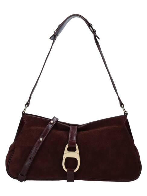 PARIS L Bolso de hombro con correa para el hombro. dark brown - Bolsos Mujer