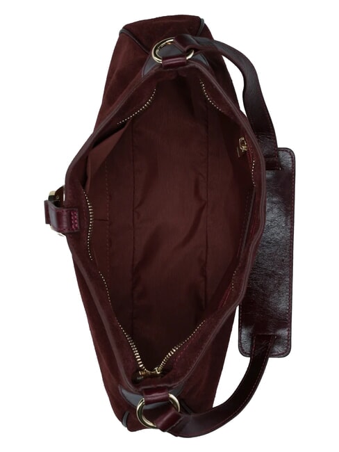 PARIS L Bolso de hombro con correa para el hombro. dark brown - Bolsos Mujer