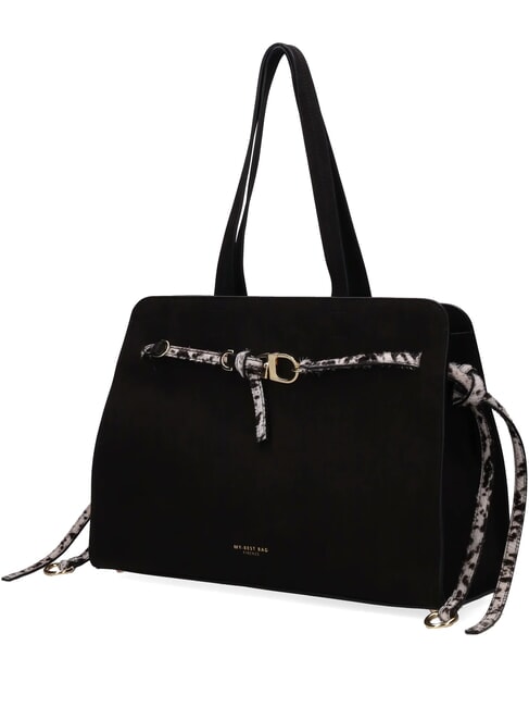 DEMETRA NABUK Bolso de hombro con correa para el hombro. nero - Bolsos Mujer