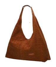MY BEST BAG ELLISSE CROCO SUEDE Bolso de hombro maxi cognac - Bolsos Mujer - 3