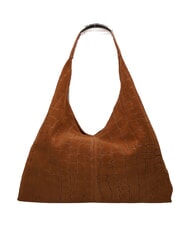 MY BEST BAG ELLISSE CROCO SUEDE Bolso de hombro maxi cognac - Bolsos Mujer - 4
